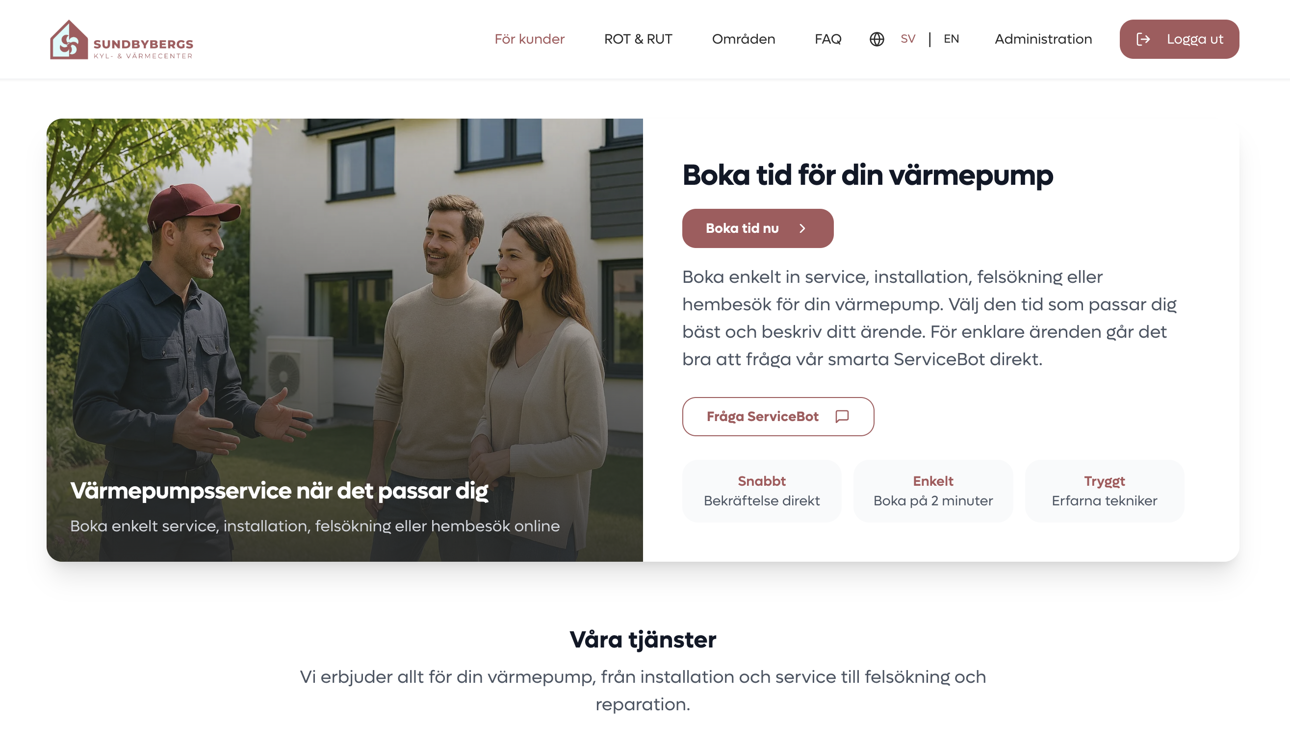 ServiceManager — Automated Service Booking Platform built by Peerless